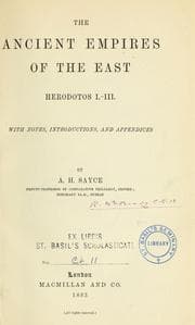 Cover of The ancient empires of the east