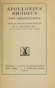 Cover of Apollonius Rhodius