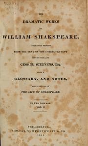 Cover of Plays (Antony and Cleopatra / Coriolanus / Cymbeline / Hamlet / Julius Caesar / King Henry VI. Part 1 / King Henry VI. Part 2 / King Henry VI. Part 3 / King Henry VIII / King Lear / King Richard III / Othello / Pericles / Romeo and Juliet / Timon of Athens / Titus Andronicus / Troilus and Cressida)