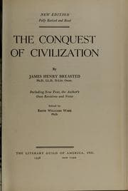 Cover of The conquest of civilization