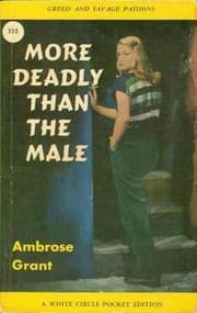 Cover of More deadly than the male