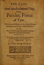 Cover of Pericles