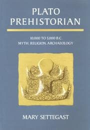 Cover of Plato prehistorian