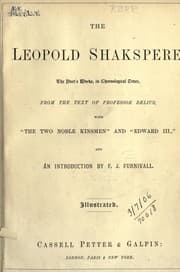 Cover of The Leopold Shakspere