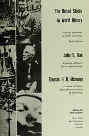 Cover of The United States in world history