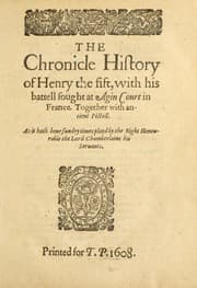 Cover of Henry V