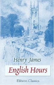 Cover of English hours