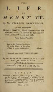 Cover of King Henry VIII
