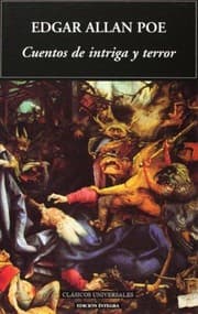 Cover of Cuentos de intriga y terror (Berenice / Black Cat / Fall of the House of Usher / Ligeia / MS. Found in a bottle / Pit and the Pendulum / Purloined Letter)