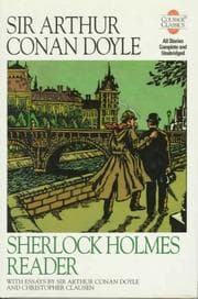 Cover of Sherlock Holmes Reader (Adventure of the Dancing Men / Adventure of the Empty House / Adventure of the Gloria Scott / Adventure of the Speckled Band / Final Problem / Five Orange Pips / Red-Headed League / Scandal in Bohemia)