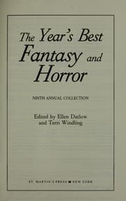 Cover of The Year's Best Fantasy and Horror