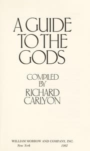 Cover of A guide to the gods