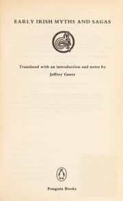 Cover of Early Irish Myths and Sagas
