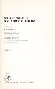 Cover of Current topics in developmental biology