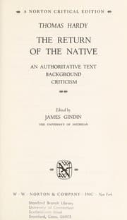 Cover of The Return of the Native