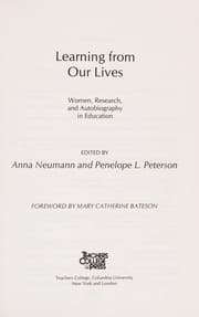 Cover of Learning from our lives