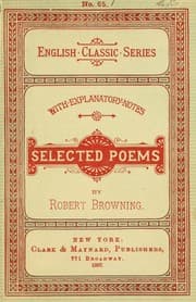 Cover of The complete works of Robert Browning Volume XVI