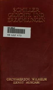Cover of Schillers Werke