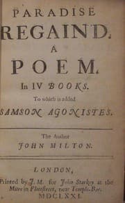 Cover of Paradise Regained