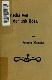 Cover of Jenseits von Gut und Böse
