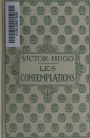 Cover of Les contemplations