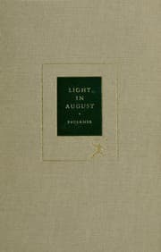 Cover of Light in August