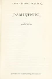 Cover of Pamiętniki