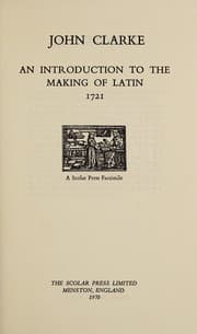 Cover of An introduction to the making of Latin
