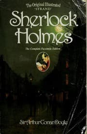 Cover of Works (Adventures of Sherlock Holmes / Case-Book of Sherlock Holmes / His Last Bow / Hound of the Baskervilles / Memoirs of Sherlock Holmes / Reminiscences of Sherlock Holmes / Return of Sherlock Holmes / Sign of Four / Study in Scarlet / Valley of Fear)