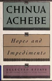 Cover of Hopes and impediments