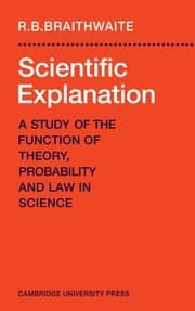 Cover of Scientific explanation