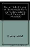 Cover of Poetics of the literary self-portrait