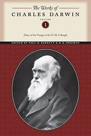 Cover of Charles Darwin's diary of the voyage of H.M.S. "Beagle"