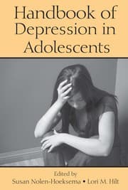 Cover of Handbook of depression in adolescents