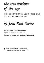 Cover of Transcendance de l'ego