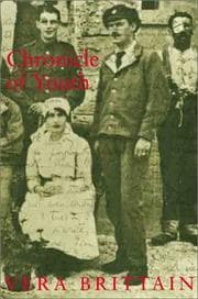 Cover of Chronicle of youth
