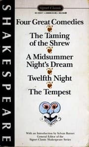 Cover of Four Great Comedies (Midsummer Night's Dream / Taming of the Shrew / Tempest / Twelfth Night)