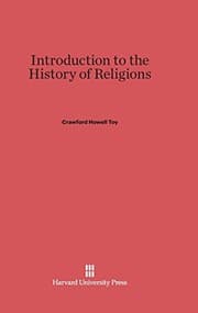 Cover of Introduction to the History of Religions