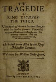 Cover of Richard III