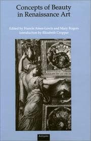 Cover of Concepts of beauty in Renaissance art