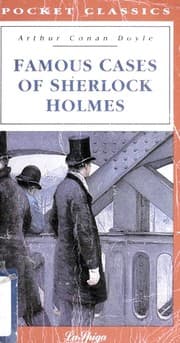 Cover of Famous Cases of Sherlock Holmes (Adventure of the Beryl Coronet / Adventure of the Engineer's Thumb / Adventure of the Solitary Cyclist / Red-Headed League)