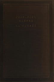 Cover of La nausée
