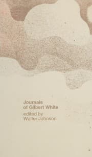 Cover of Journals of Gilbert White