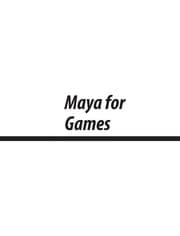Cover of Maya for games