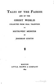 Cover of Tales of the fairies and of the ghost world