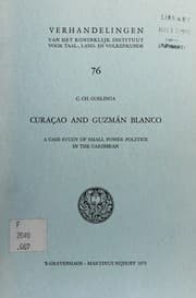 Cover of Curaçao and Guzmán Blanco