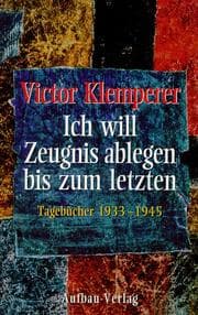 Cover of Ich will Zeugnis ablegen bis zum letzten