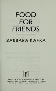 Cover of Food for friends