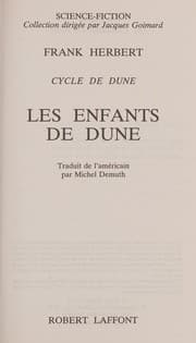 Cover of Children of Dune