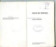 Cover of Ways of Seeing